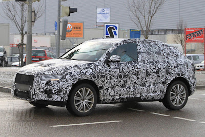 Audi Q3: nuove foto spia