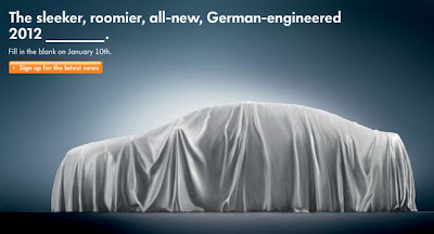 Volkswagen: primo teaser della berlina NMS