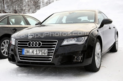 Audi RS7: prime foto sulla neve