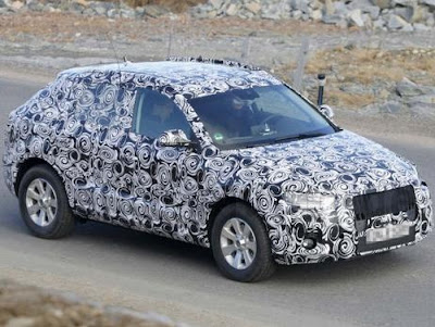 Audi Q3: nuove foto spia