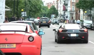 Video: gli arabi a Londra con le loro supercar