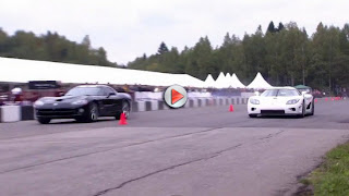 VIDEO: Dodge Viper ACR vs Koenigsegg CCXR