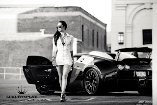 Donne&Motori24: una modella e la Bugatti Veyron