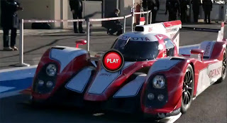 Toyota Hybrid TS030 Le Mans Racer (VIDEO)