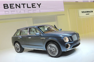 Il primo suv di Bentley al Salone di Ginevra