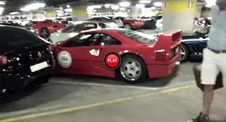 VIDEO: 140 Ferrari in un solo parcheggio!