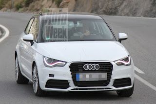 Foto spia Audi A1 E-tron