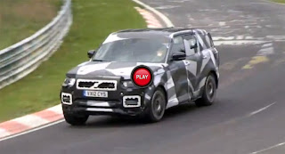 VIDEO: il nuovo Range Rover Sport beccato al Nurburgring