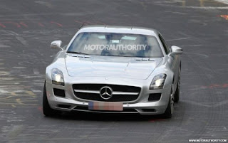 La Mercedes SLS E-Cell ed i primi test al Nurburgring…