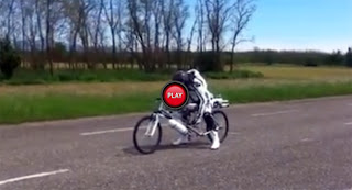 Record di velocità in bici, 263 Km/h (VIDEO)