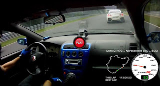 Una Civic tiene il passo di una Nissan GT-R al Nurburgring (VIDEO)