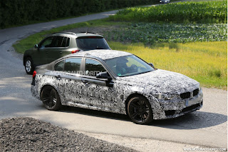 BMW M3: foto spia del nuovo modello