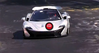 La McLaren P1 al Nurburgring (VIDEO)