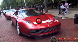 La Ferrari esemplare unico di Eric Clapton filmata su strada (VIDEO)