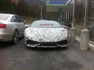 Nuova Lamborghini Gallardo: sorpresa su strada