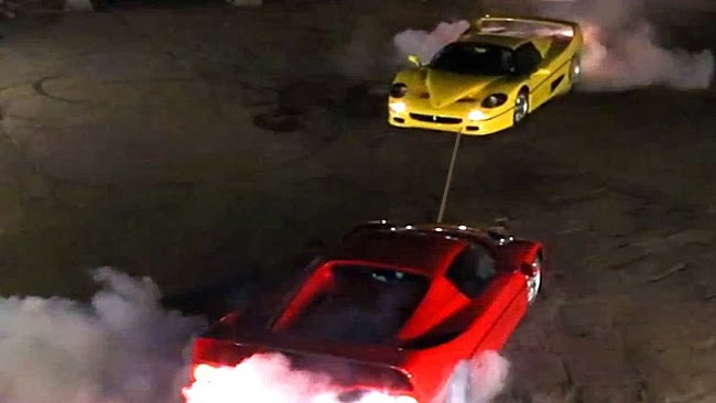 VIDEO: Ferrari F50 show