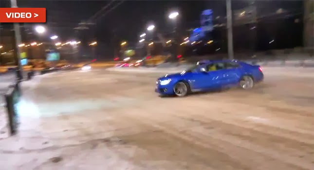 Audi S5: quando driftare sulla neve fa male (VIDEO)