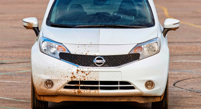Nissan: l’auto che si pulisce da sola (VIDEO)