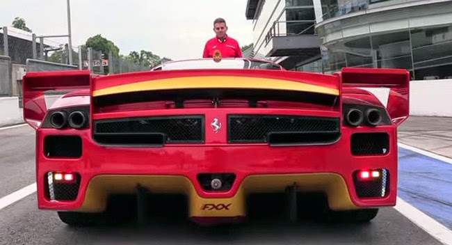 Ferrari FXX Evoluzione a Monza (VIDEO)