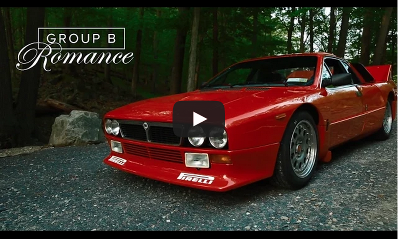 A spasso con una Lancia 037 Stradale (VIDEO)
