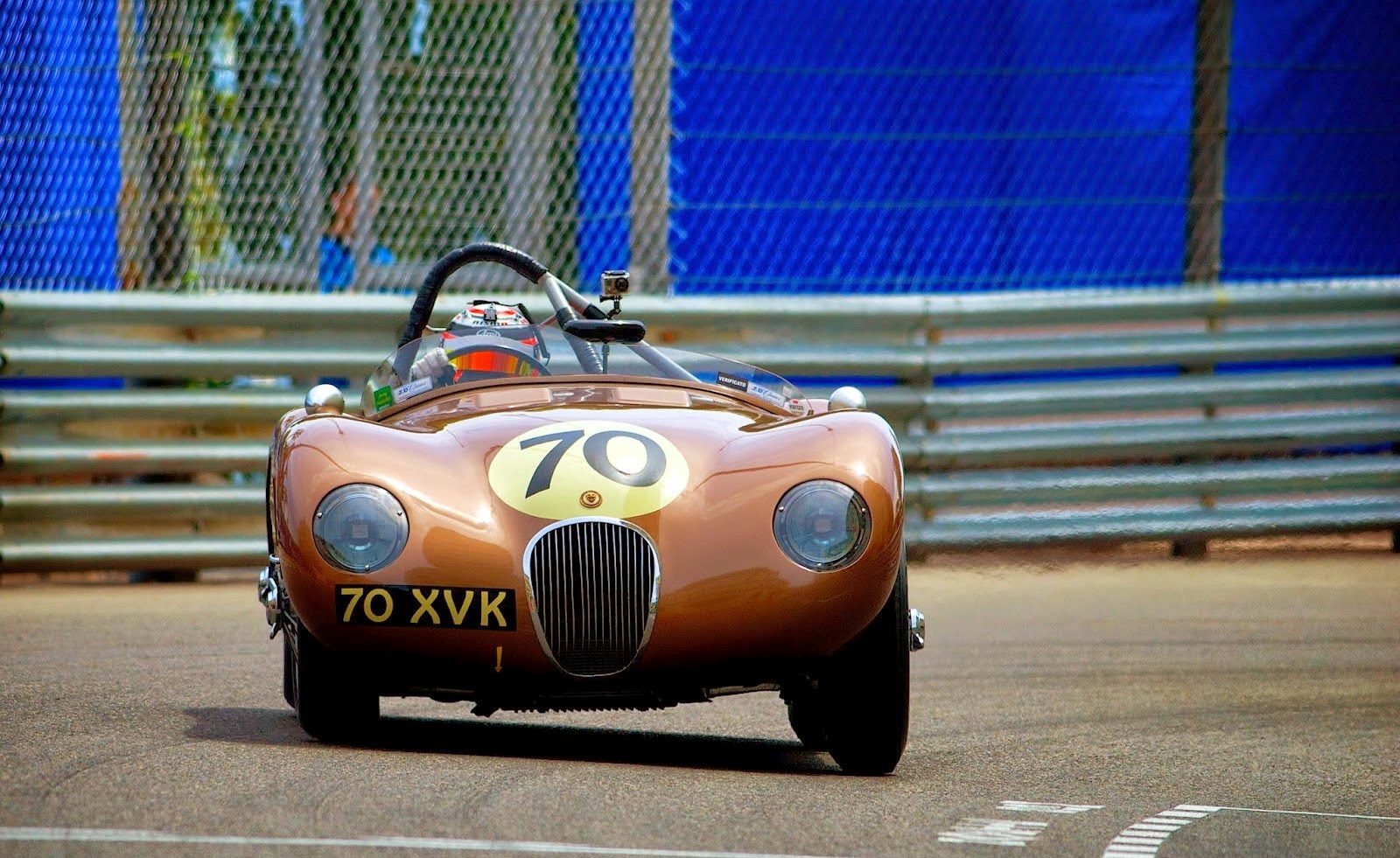 Sulla Jaguar di Fangio a Montecarlo (VIDEO)