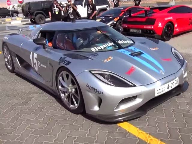 Raduno di supercar in Oman (VIDEO)