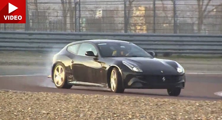 Ferrari FF: misterioso prototipo a Fiorano