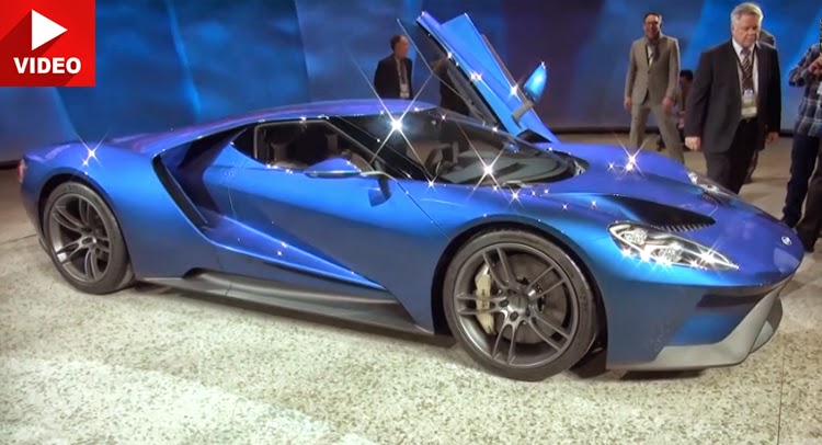 Nuova Ford GT: Salone di Detroit 2015 (VIDEO)
