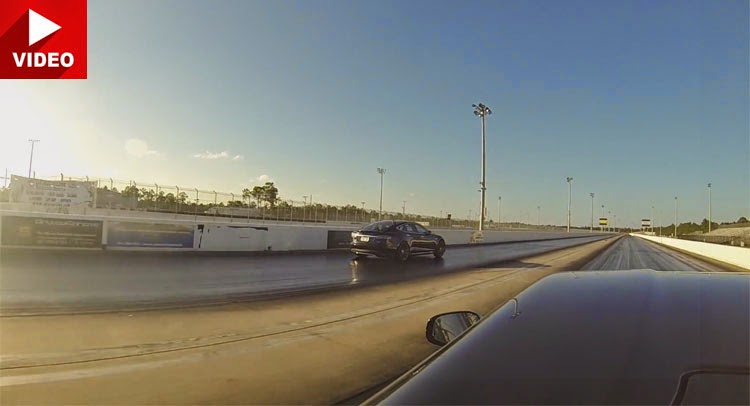 Tesla Model S P85D contro Ferrari F12 Berlinetta (VIDEO)