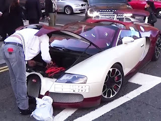 Lasciato a piedi dalla sua Bugatti Veyron (VIDEO)