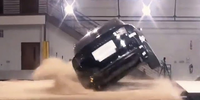 Tesla Model X crash test