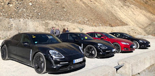 Porsche: una Tesla per lo sviluppo della Tycan elettrica (VIDEO)