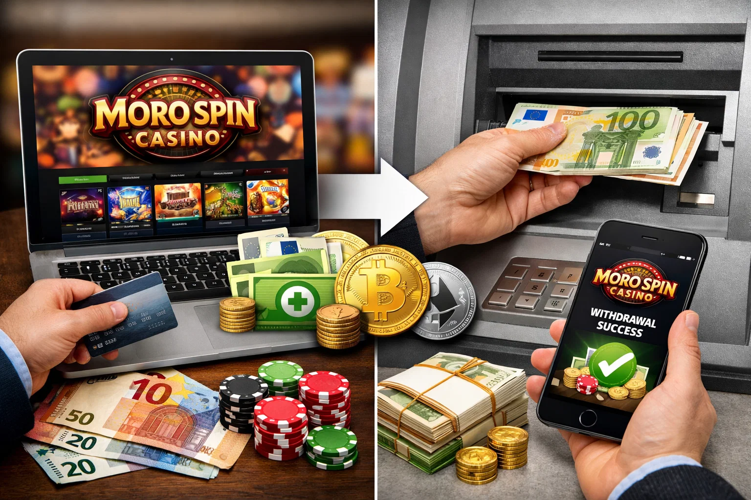 Come Depositare E Prelevare Su Moro Spin Casino In Modo Semplice