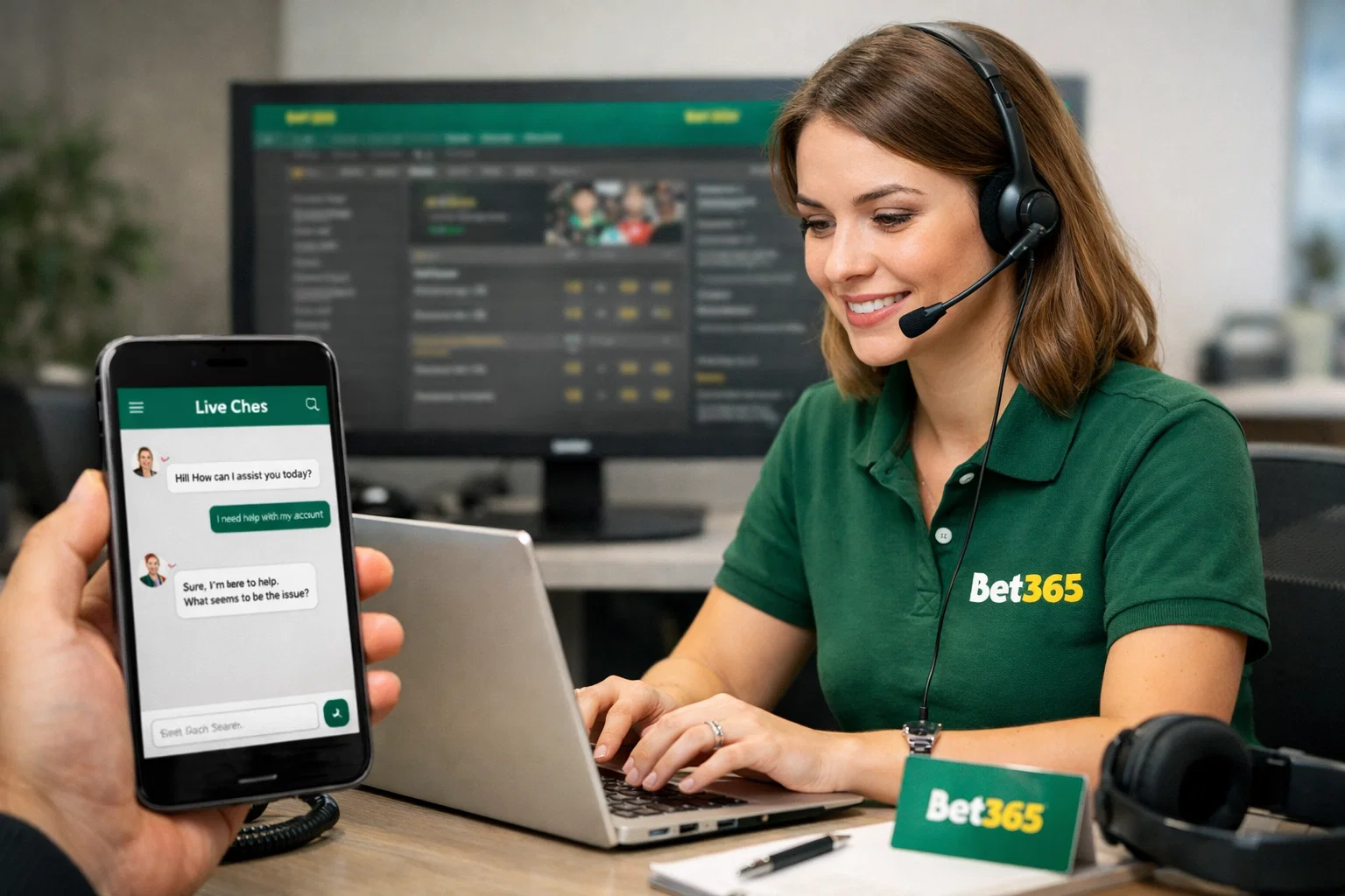 Assistenza clienti Bet365: live chat, contatti e problemi comuni